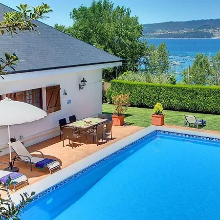 Alojamiento De Lujo.fabulosas Vista Al Mar. Villa Pontevedra